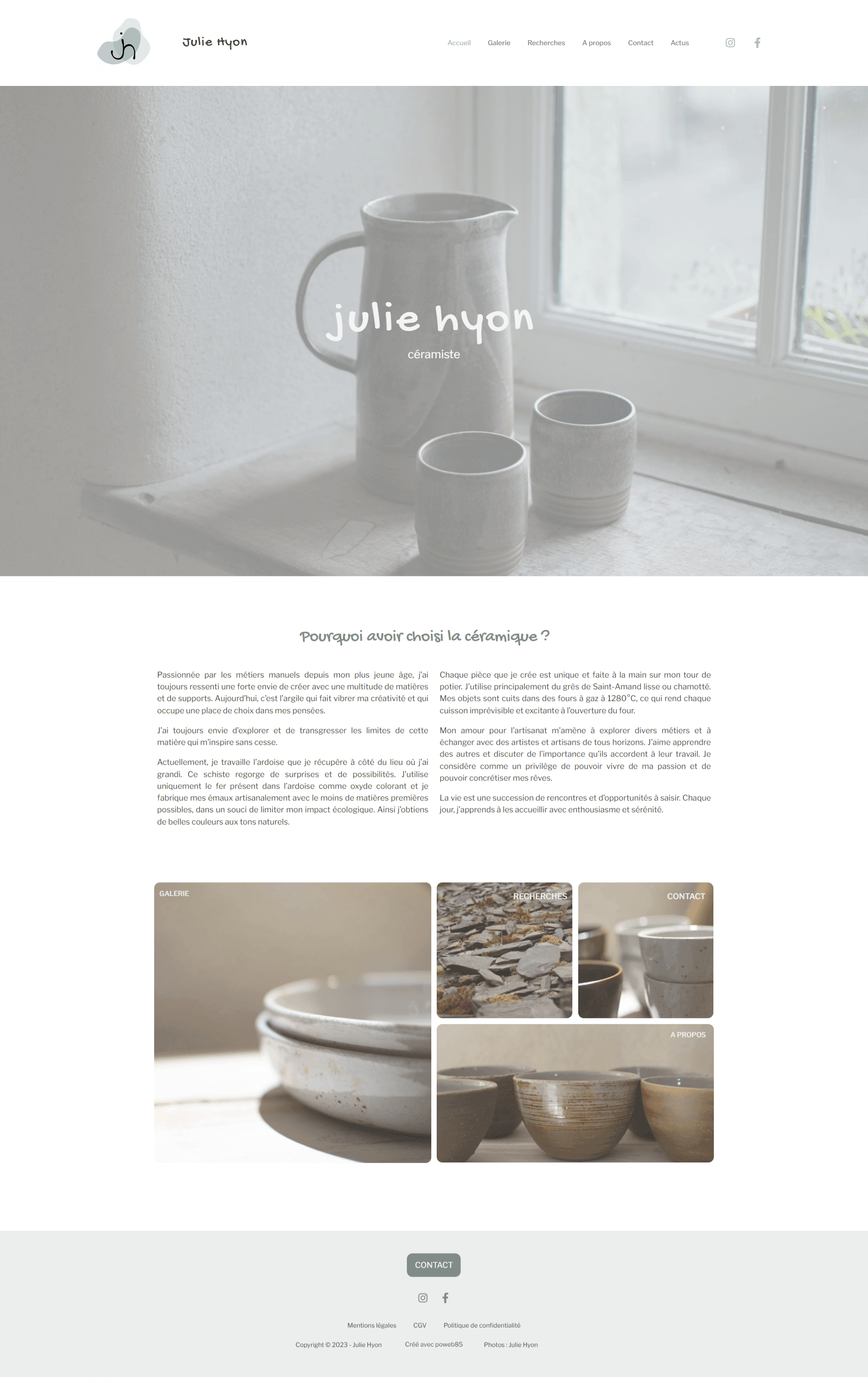 Julie Hyon : vue ordinateur