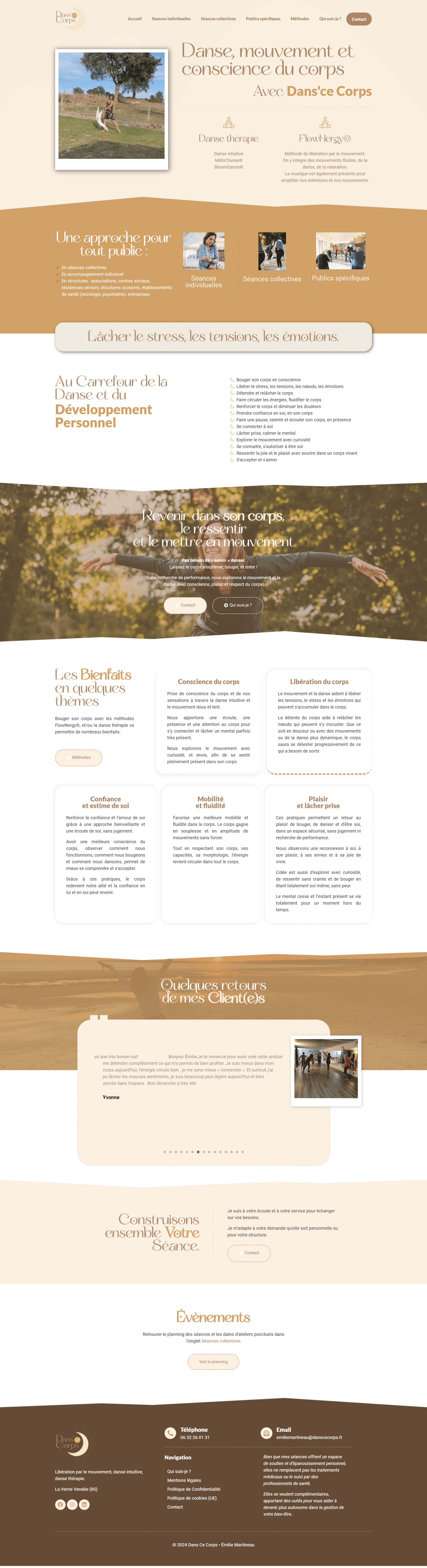 Dans Ce Corps : vue ordinateur